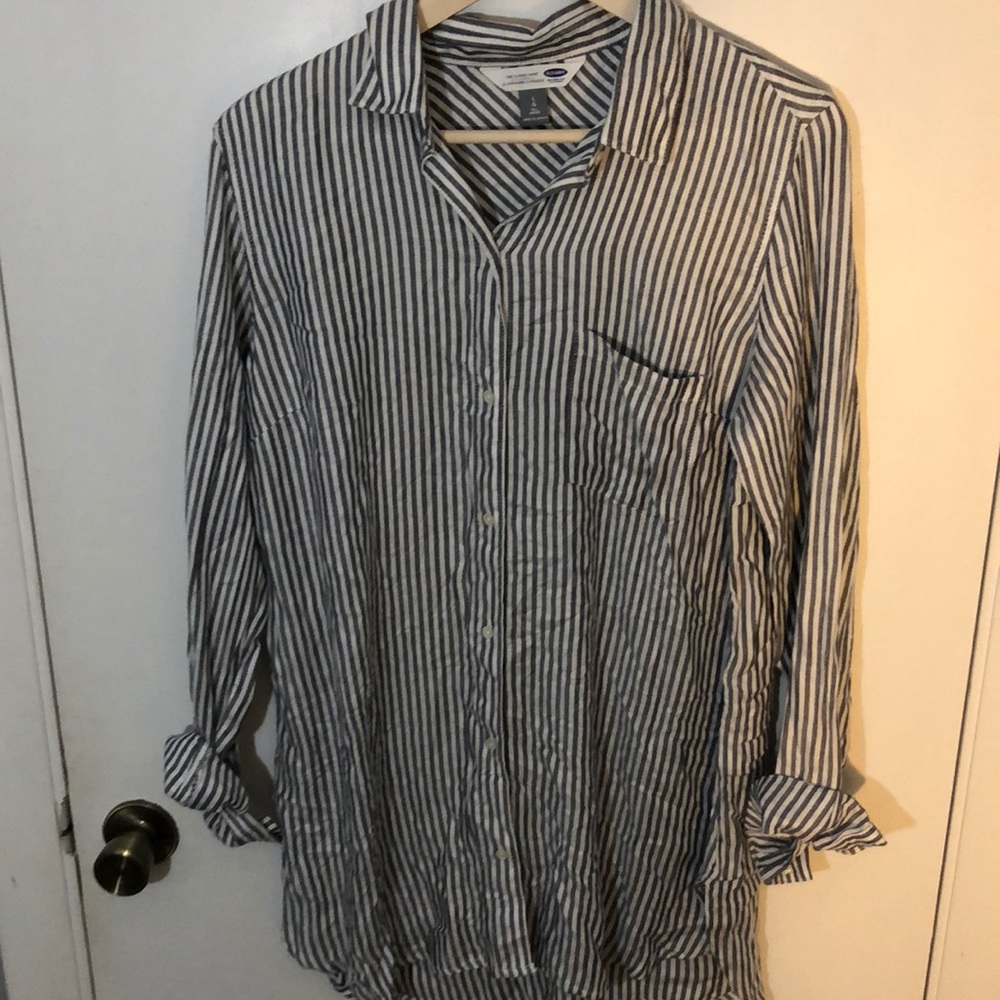 Tall button down